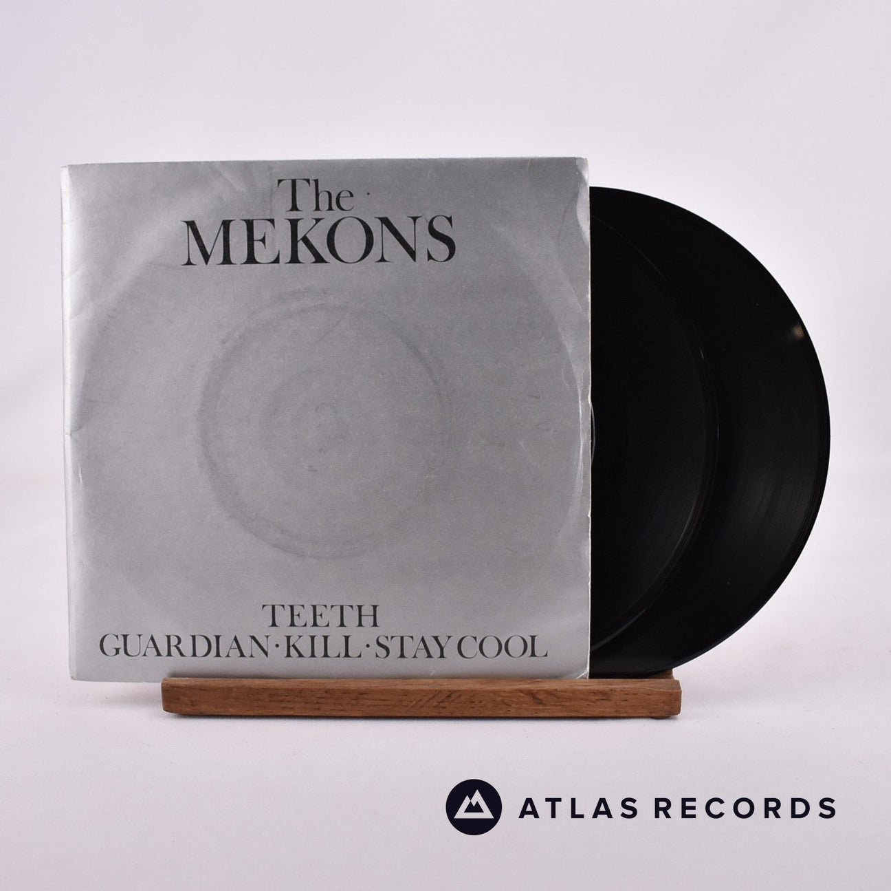 The Mekons Teeth 2 x 7" Vinyl Record - Front Cover & Record