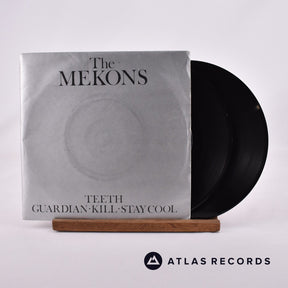 The Mekons Teeth 2 x 7" Vinyl Record - Front Cover & Record