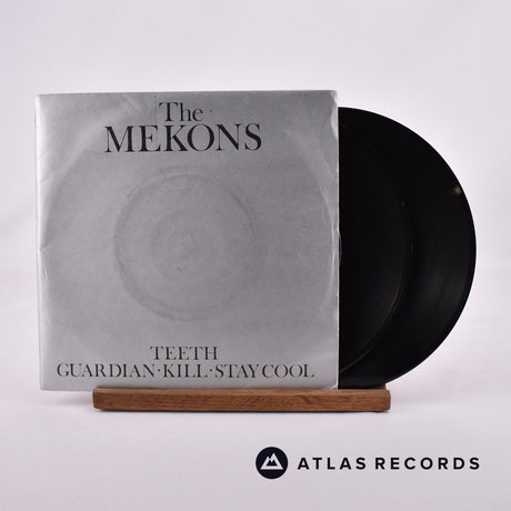 The Mekons Teeth 2 x 7" Vinyl Record - Front Cover & Record