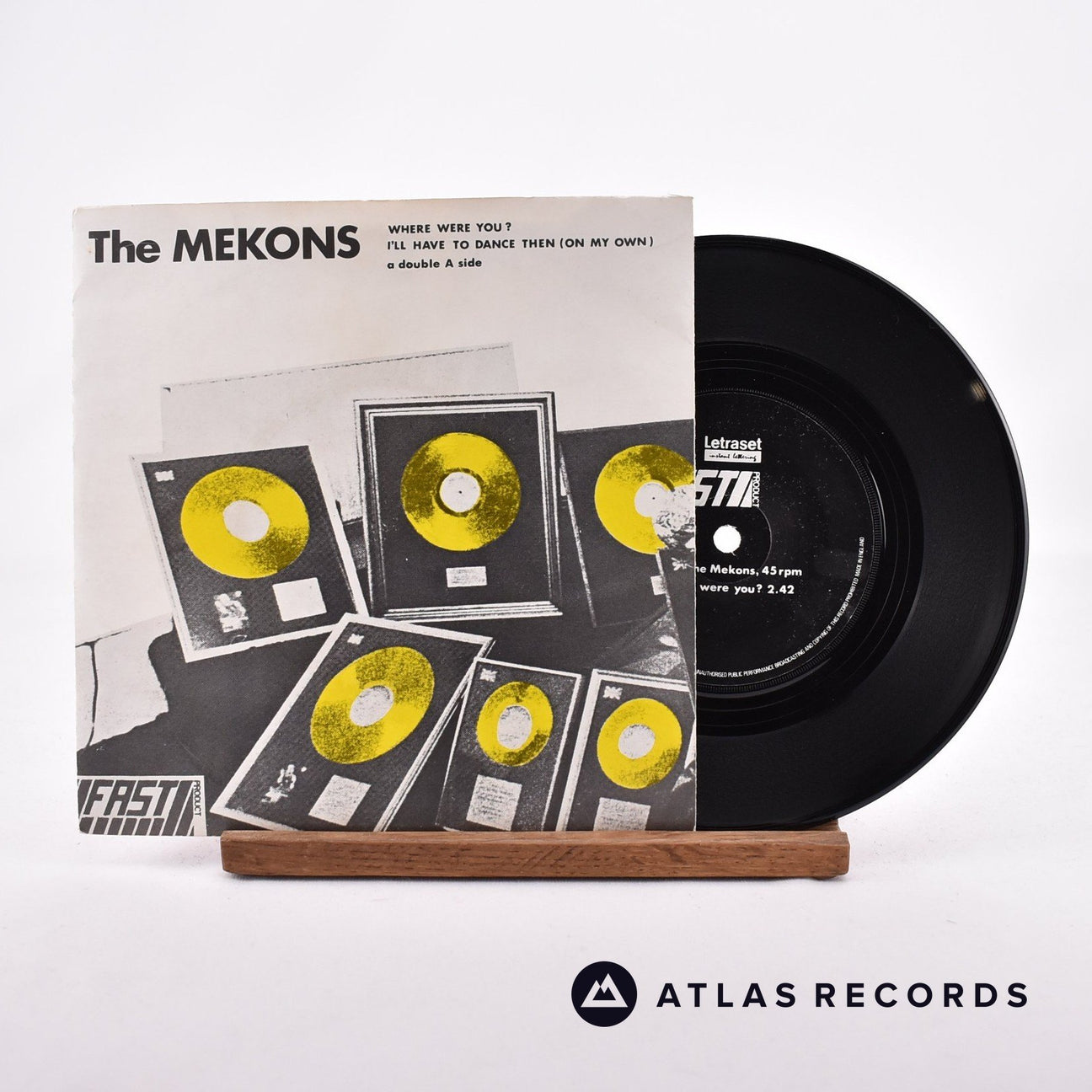 The Mekons Where Were You 7" Vinyl Record - Front Cover & Record