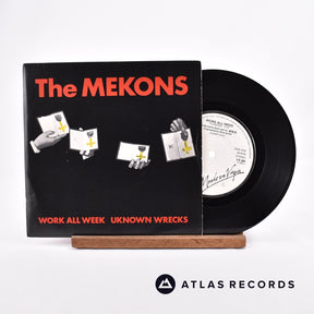 The Mekons Work All Week 7" Vinyl Record - Front Cover & Record