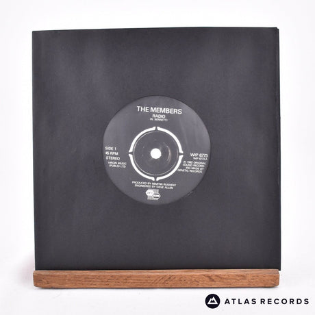 The Members Radio 7" Vinyl Record - In Sleeve