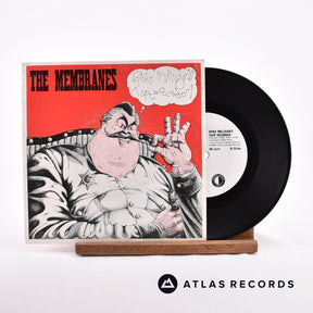 The Membranes Spike Milligan's Tape Recorder 7" Vinyl Record - Front Cover & Record