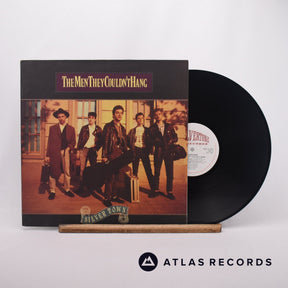 The Men They Couldn't Hang Silver Town LP Vinyl Record - Front Cover & Record