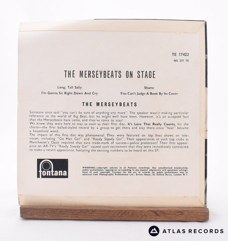 The Merseybeats - The Merseybeats On Stage - 7" EP Vinyl Record - EX/VG+