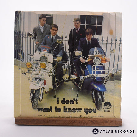 The Merton Parkas - You Need Wheels - 7" Vinyl Record - VG+/EX