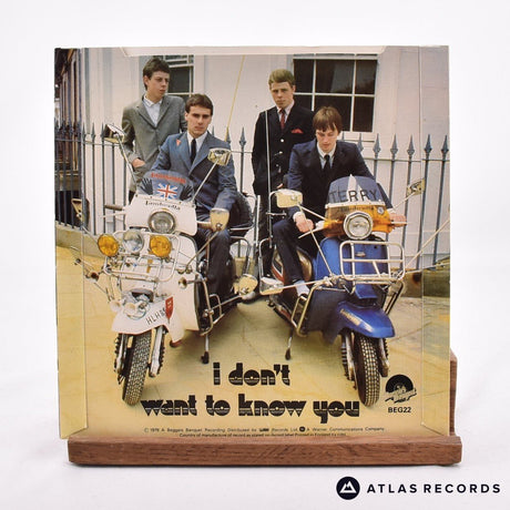 The Merton Parkas - You Need Wheels - 7" Vinyl Record - EX/EX