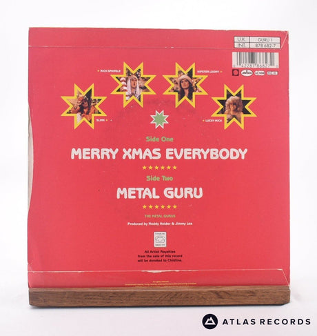 The Metal Gurus - Merry Xmas Everybody - 7" Vinyl Record - EX/EX