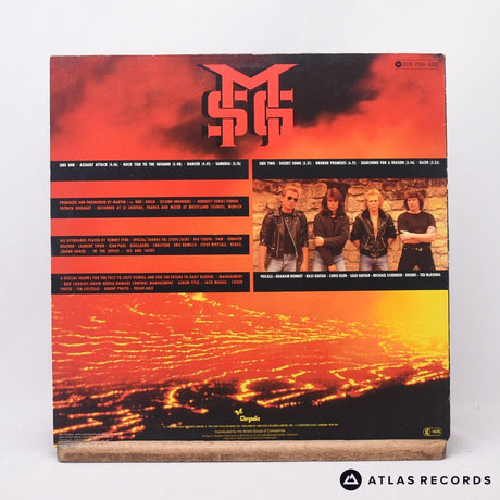 The Michael Schenker Group - Assault Attack - Strawberry LP Vinyl Record - NM/EX