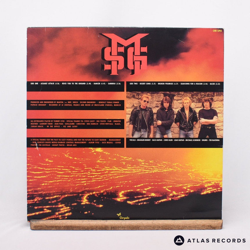 The Michael Schenker Group - Assault Attack - LP Vinyl Record - EX/VG+