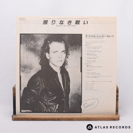 The Michael Schenker Group - Built To Destroy - A-U B-U LP Vinyl Record - EX/EX