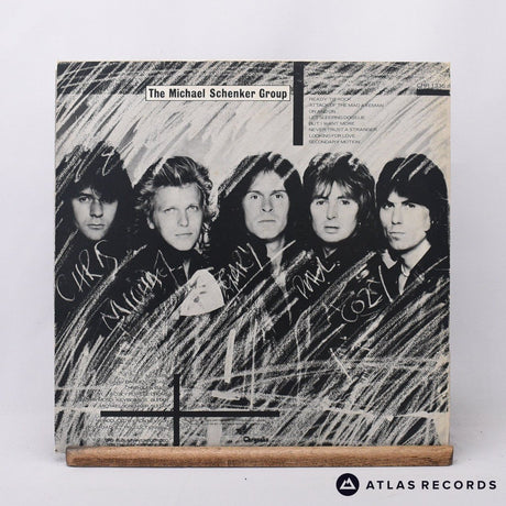 The Michael Schenker Group - MSG - Embossed Sleeve LP Vinyl Record - EX/VG+