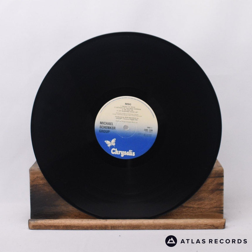 The Michael Schenker Group - MSG - Embossed Sleeve LP Vinyl Record - EX/VG+