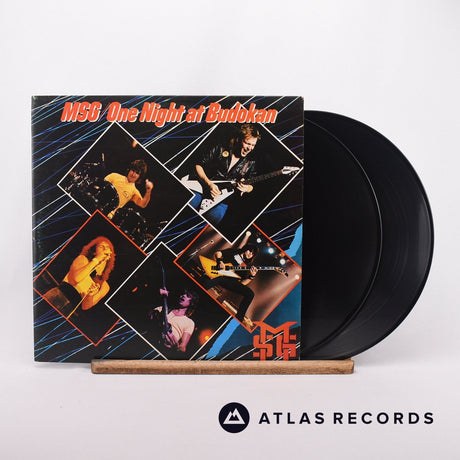 The Michael Schenker Group One Night At Budokan 2 x LP Vinyl Record - Front Cover & Record