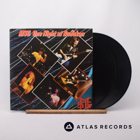 The Michael Schenker Group One Night At Budokan 2 x LP Vinyl Record - Front Cover & Record