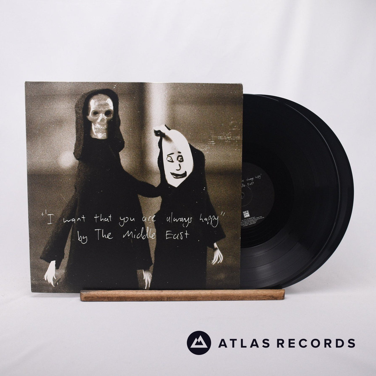 The Middle East I Want That You Are Always Happy Double LP Vinyl Record - Front Cover & Record