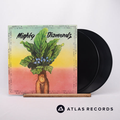 The Mighty Diamonds Deeper Roots 2 x LP Vinyl Record - Front Cover & Record