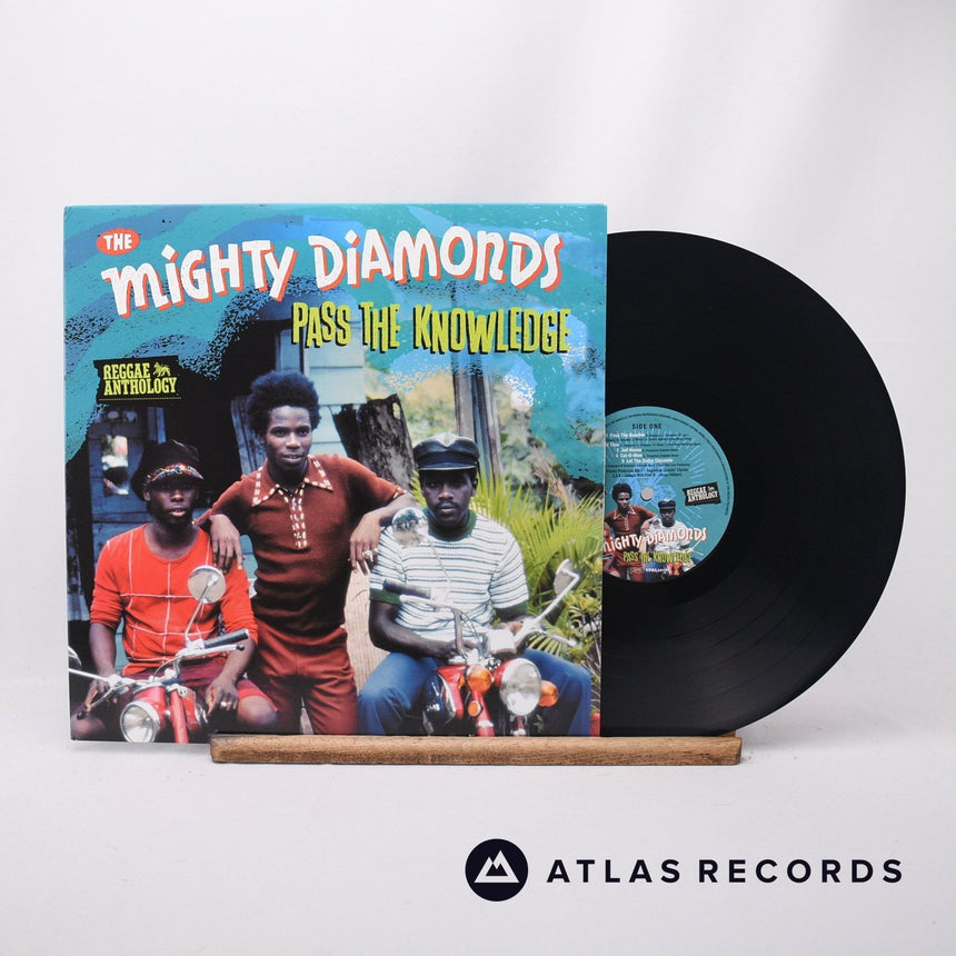The Mighty Diamonds Pass The Knowledge LP Vinyl Record - Front Cover & Record