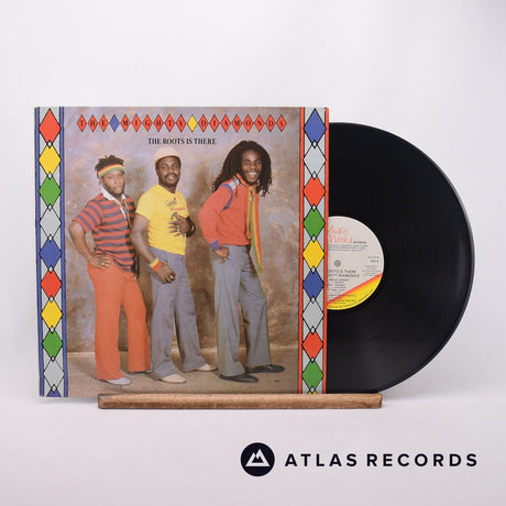 The Mighty Diamonds The Roots Is There LP Vinyl Record - Front Cover & Record