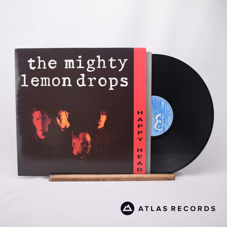 The Mighty Lemon Drops Happy Head LP Vinyl Record - Front Cover & Record