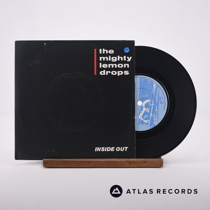 The Mighty Lemon Drops Inside Out 7" Vinyl Record - Front Cover & Record