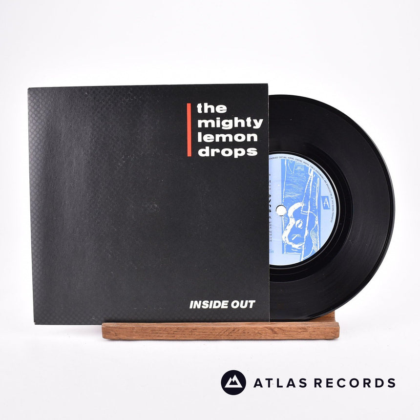 The Mighty Lemon Drops Inside Out 7" Vinyl Record - Front Cover & Record