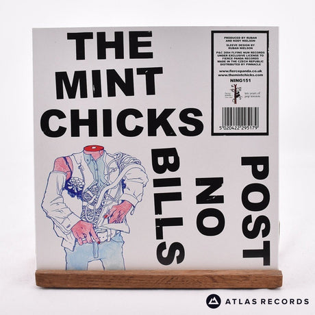 The Mint Chicks - Blue Team Go! - Green 7" Vinyl Record - NM/NM