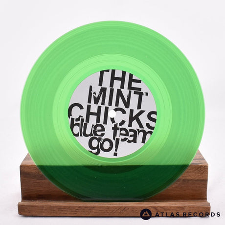 The Mint Chicks - Blue Team Go! - Green 7" Vinyl Record - NM/NM