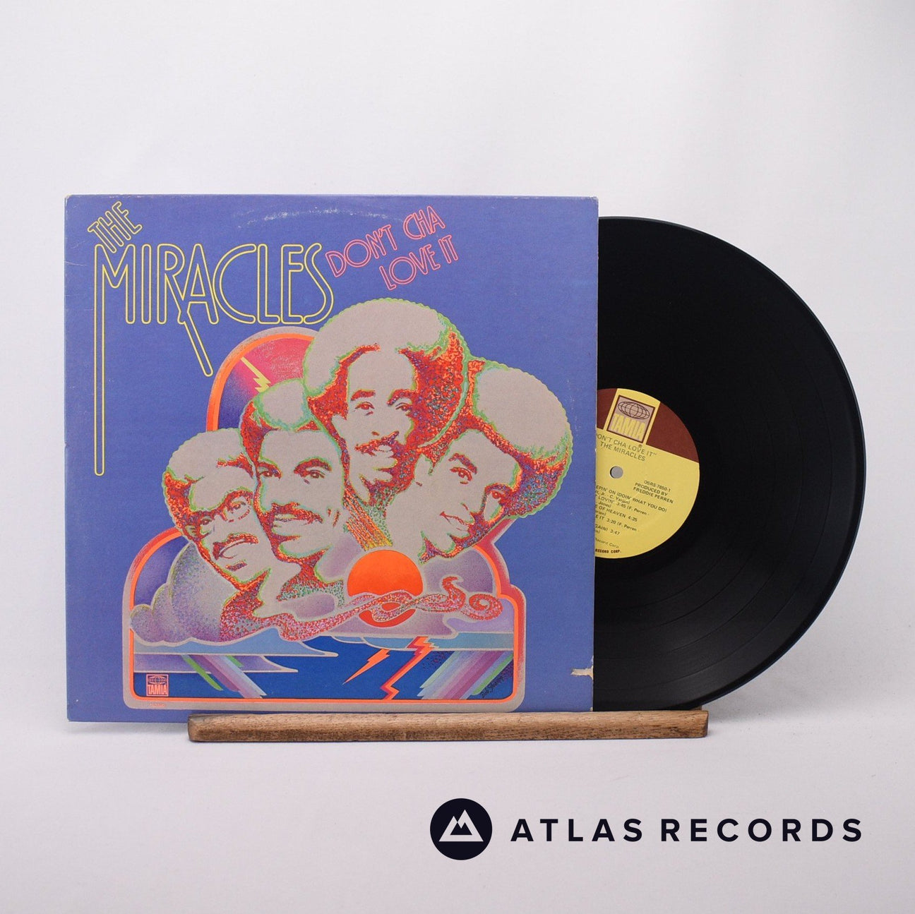 The Miracles Don't Cha Love It LP Vinyl Record - Front Cover & Record