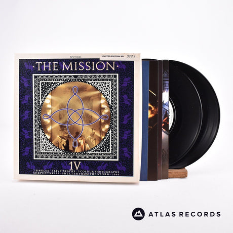 The Mission 1V 2 x 7" Box Set Vinyl Record - Front Cover & Record