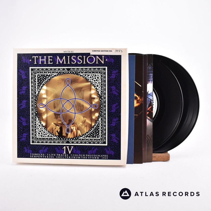 The Mission 1V 2 x 7" Box Set Vinyl Record - Front Cover & Record