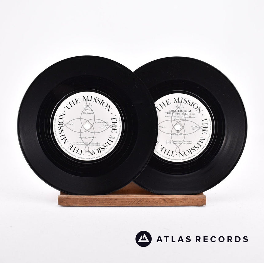 The Mission - 1V - Insert 2 x 7" Box Set Vinyl Record - VG+/VG+