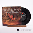 The Mission Butterfly On A Wheel 7" Vinyl Record - Front Cover & Record