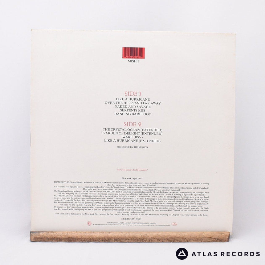 The Mission - The First Chapter - LP Vinyl Record - VG+/EX