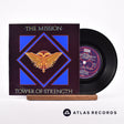 The Mission Tower Of Strength 7" Vinyl Record - Front Cover & Record