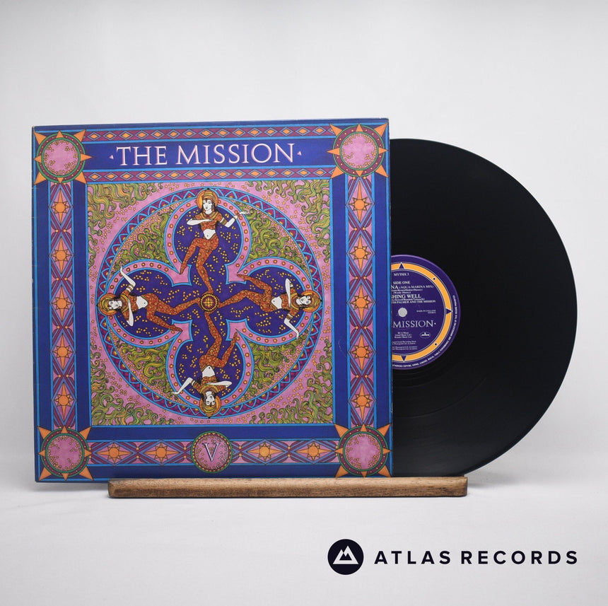 The Mission V 12" Vinyl Record - Front Cover & Record