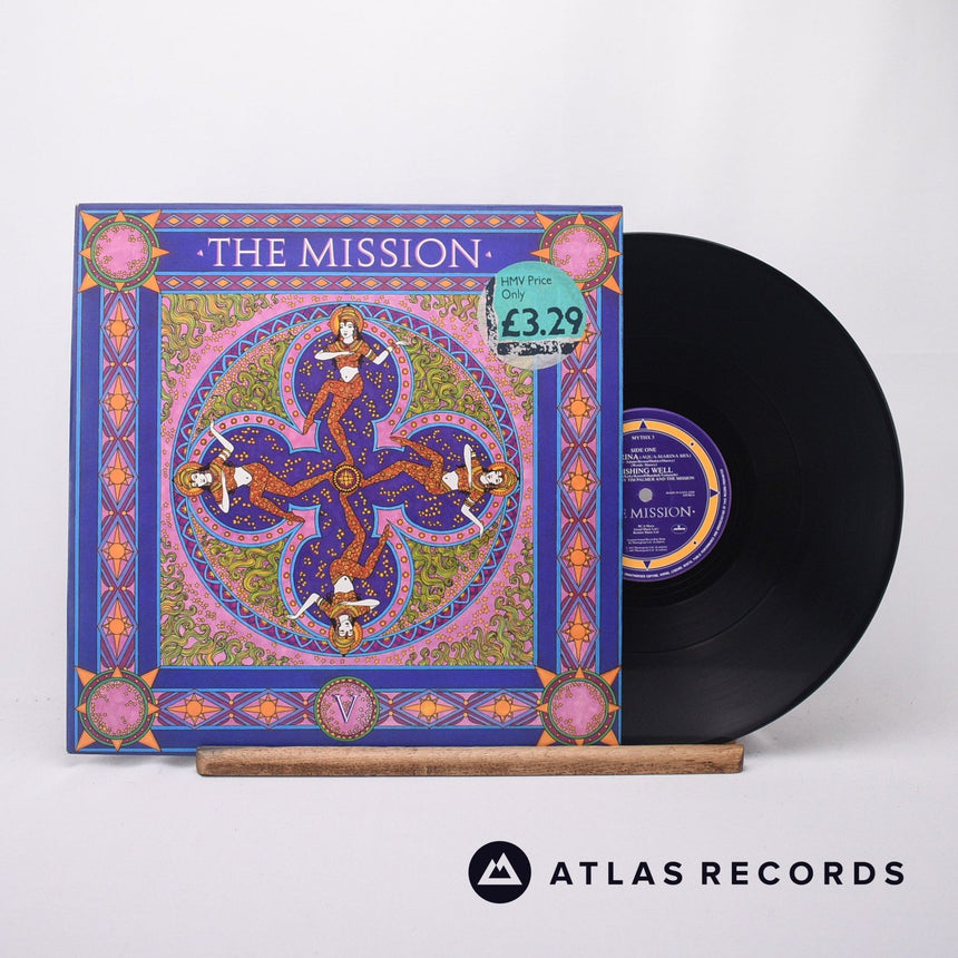 The Mission - V - Limited Edition 12" Vinyl Record - EX/EX