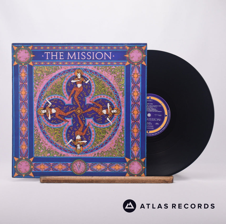 The Mission V 12" Vinyl Record - Front Cover & Record