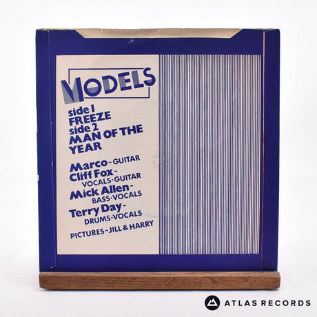 The Models - Freeze - 7" Vinyl Record - EX/EX