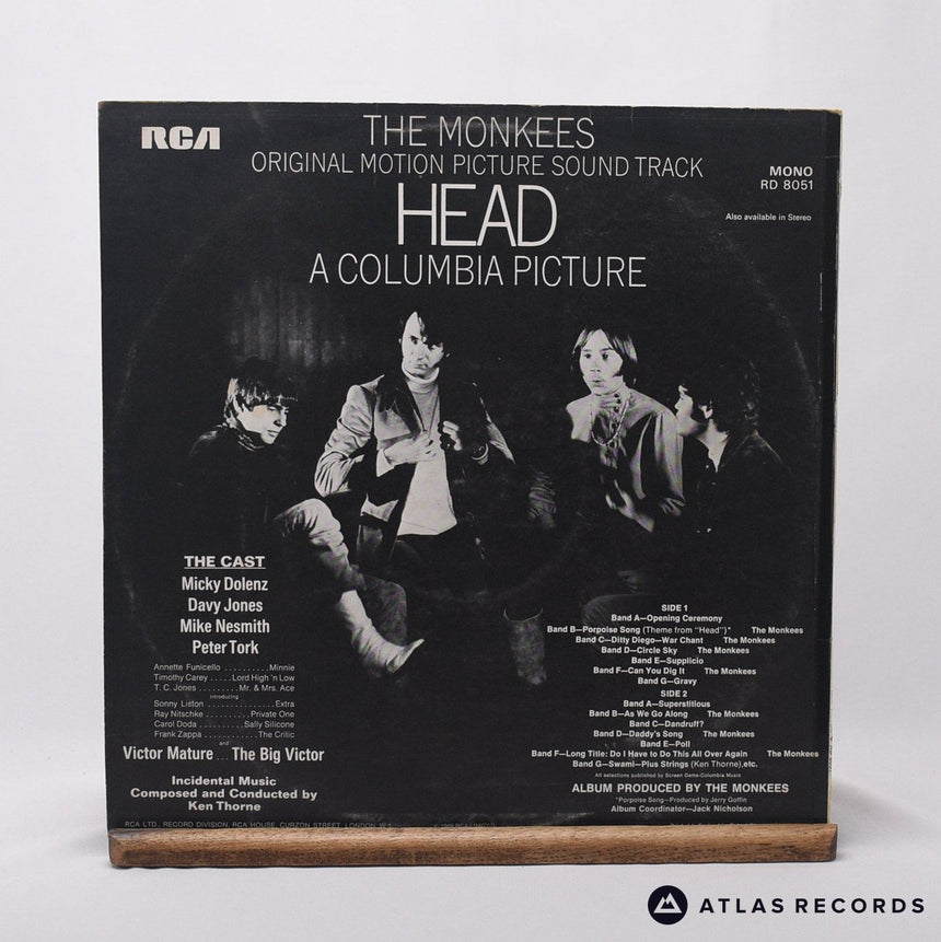 The Monkees - Head - Mono 5387 5388 LP Vinyl Record - VG/VG+