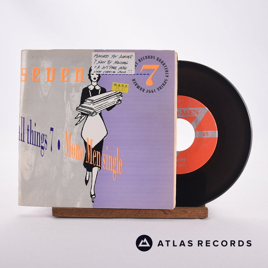 The Mono Men Away 7" Vinyl Record - Front Cover & Record