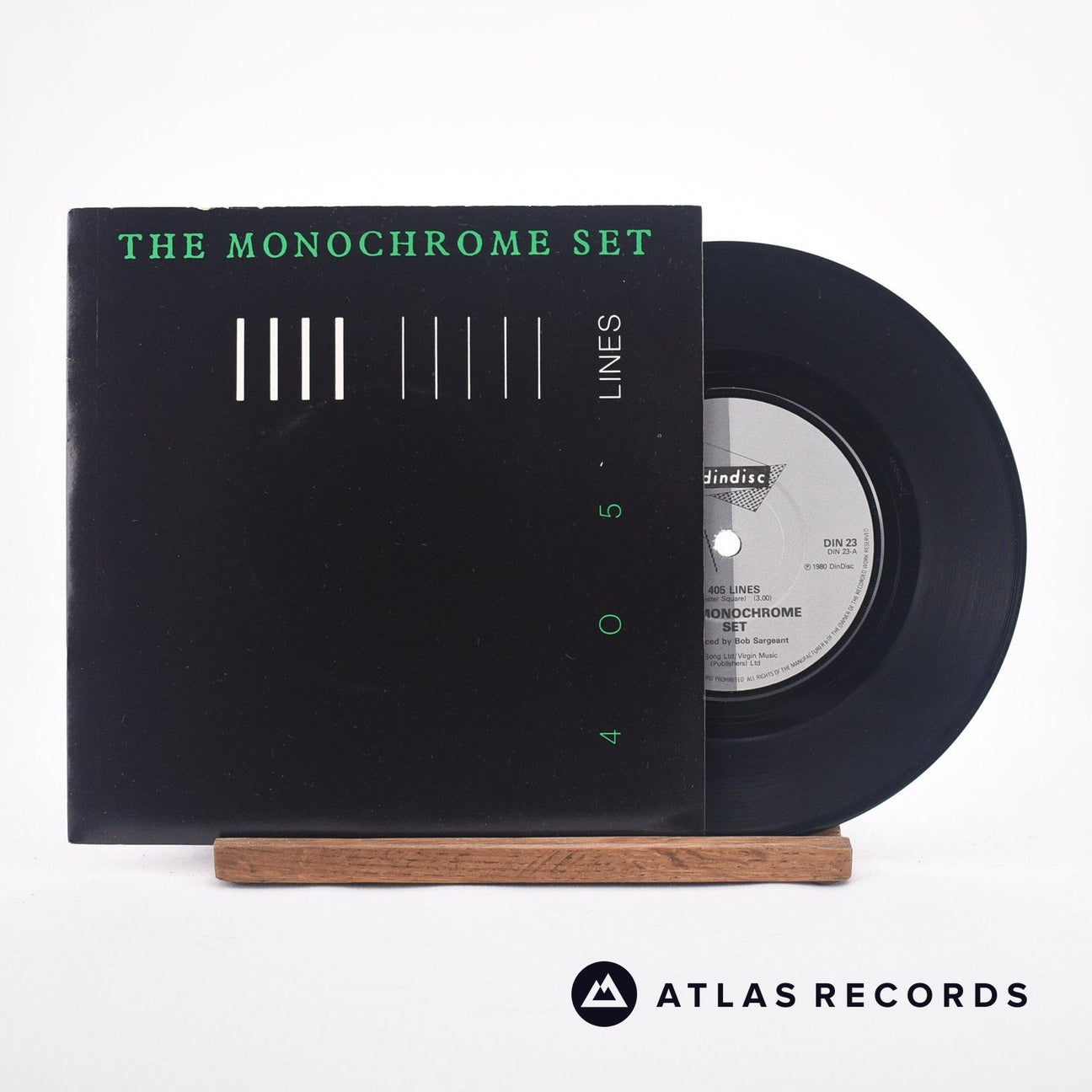 The Monochrome Set 405 Lines 7" Vinyl Record - Front Cover & Record