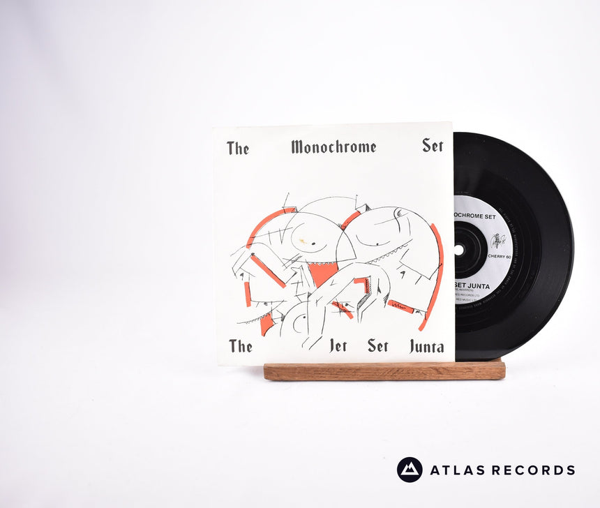 The Monochrome Set The Jet Set Junta 7" Vinyl Record - Front Cover & Record