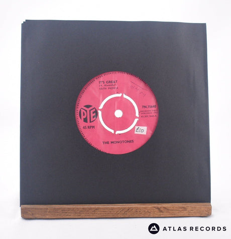 The Monotones It's Great 7" Vinyl Record - In Sleeve