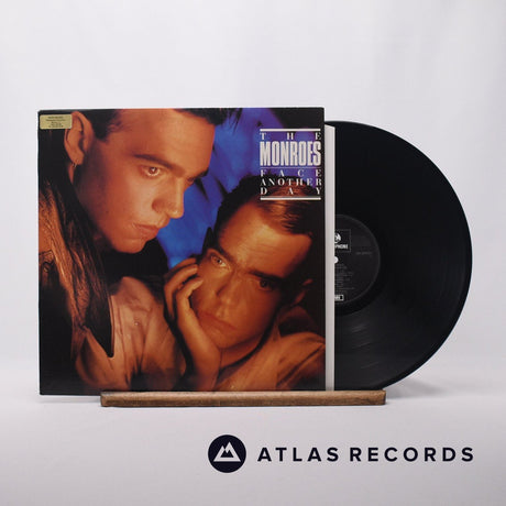 The Monroes Face Another Day LP Vinyl Record - Front Cover & Record