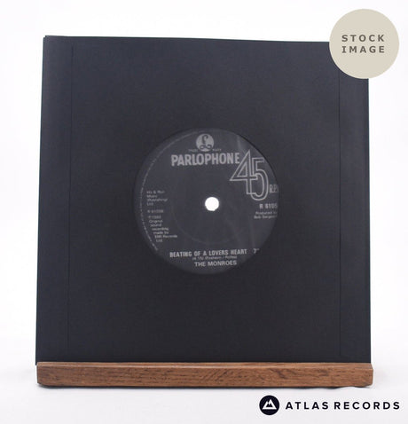 The Monroes Let's Go 7" Vinyl Record - Reverse Of Sleeve
