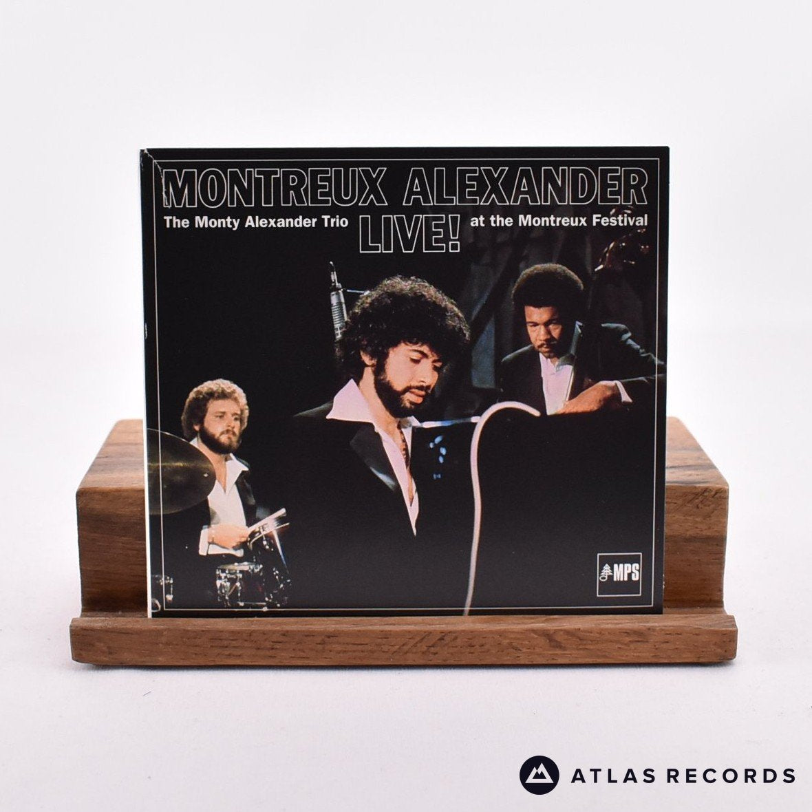 The Monty Alexander Trio Montreux Alexander Live ! at the Montreux Festival CD Vinyl Record - Front Cover & Record