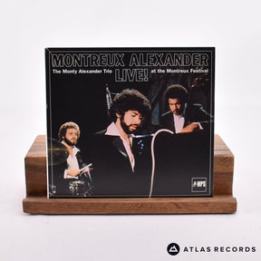 The Monty Alexander Trio Montreux Alexander Live ! at the Montreux Festival CD Vinyl Record - Front Cover & Record
