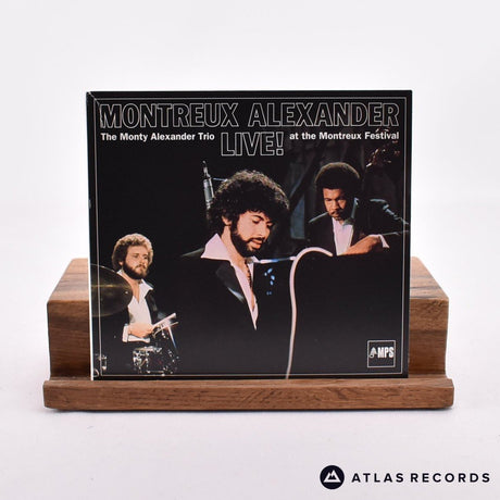 The Monty Alexander Trio Montreux Alexander Live ! at the Montreux Festival CD Vinyl Record - Front Cover & Record