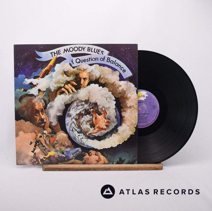 The Moody Blues A Question Of Balance LP Vinyl Record - Front Cover & Record